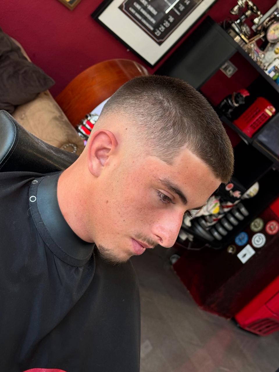 Fellas Barbers fade haircut service